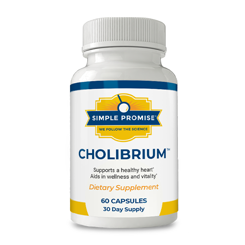Cholibrium mushroom blend supplement bottle
