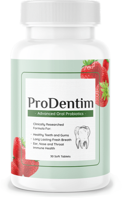 ProDentim oral probiotic bottle