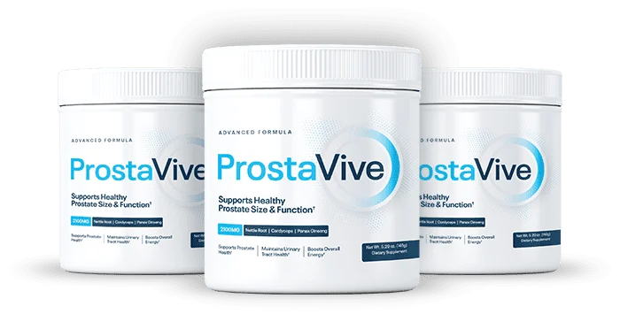 ProstaVive prostate supplement bottles