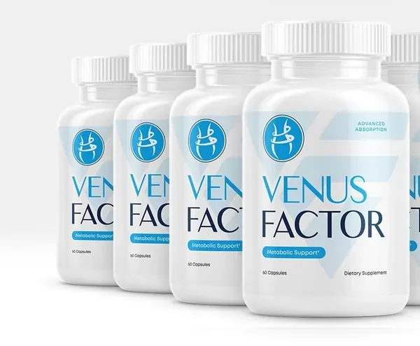 Venus Factor metabolic support capsule bottles, a women's weight management supplement